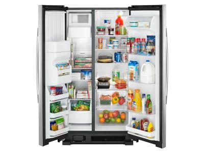 33" Amana Side-by-Side Refrigerator with Dual Pad External Ice and Water Dispenser - ASI2175GRS