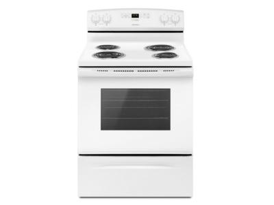 30" Amana Electric Range with Bake Assist Temps - YACR4303MFW