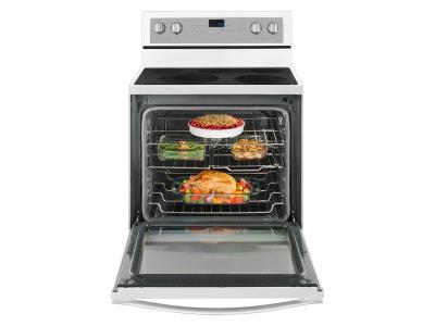 30" Whirlpool 6.4 Cu. Ft. Freestanding Electric Range With True Convection - YWFE745H0FS