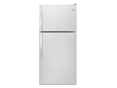 30" Whirlpool 18.2 Cu. Ft. Top-Freezer Refrigerator with Flexi-Slide Bin - WRT318FZDM