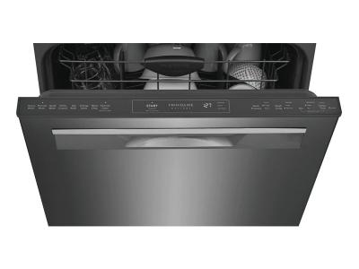 24" Frigidaire Gallery Built-In Dishwasher in Black Stainless Steel - GDPP4517AD