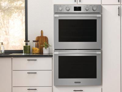 30" Frigidaire Professional Electric Double Wall Oven with Convection in Stainless Steel - PCWD3080AF