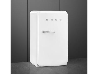 22" SMEG 50's Retro-style Freestanding Compact Refrigerator - FAB10URWH3