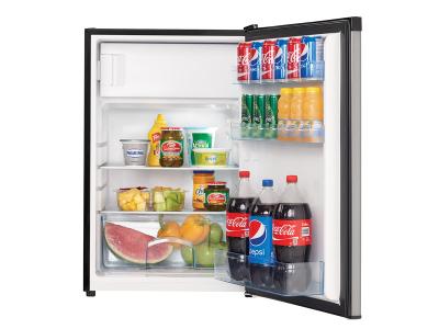 22" Danby 4.5 Cu. Ft. Compact Refrigerator with True Freezer in Stainless Steel - DCR045B1BSLDB