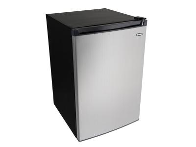 22" Danby 4.5 Cu. Ft. Compact Refrigerator with True Freezer in Stainless Steel - DCR045B1BSLDB