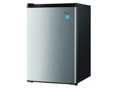 22" Danby 4.5 Cu. Ft. Compact Refrigerator with True Freezer in Stainless Steel - DCR045B1BSLDB