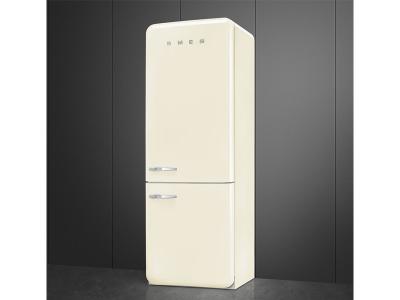 28" SMEG 50's Style 18 Cu. Ft. Freestanding Bottom Mount Refrigerator - FAB38URCR