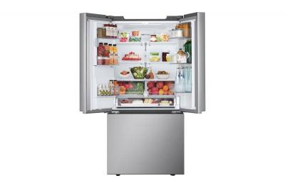 33" LG 25 Cu. Ft. French 3-Door Standard-Depth Refrigerator - LF25S6000S