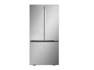 33" LG 25 Cu. Ft. French 3-Door Standard-Depth Refrigerator with Single Ice Maker - LF25H6200S