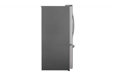 36" LG 28 Cu. Ft. French 3-Door Standard-Depth Refrigerator with Ice - LHFS28XBS