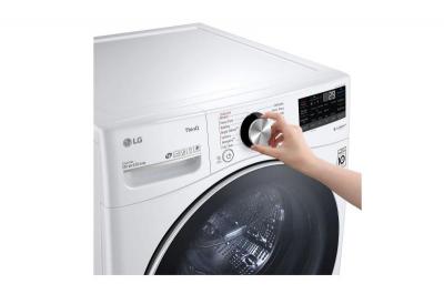 27" LG 5.2 Cu. Ft. Ultra Large Capacity Front Load Washer - WM4100HWA