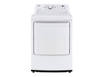 27" LG 7.3 Cu. Ft. Ultra Large Front Load Electric Dryer with Sensor Dry Technology - DLE7000W