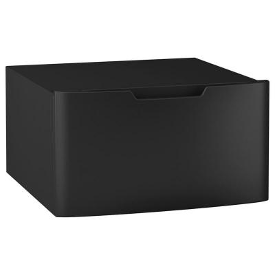 GE 16" Pedestal with Storage Drawer Carbon Graphite - GFP1528PTDS