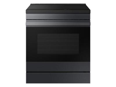 30" Samsung 6.3 Cu. Ft. Induction Slide-in True Convection Range - NSI6DG9500MTAC