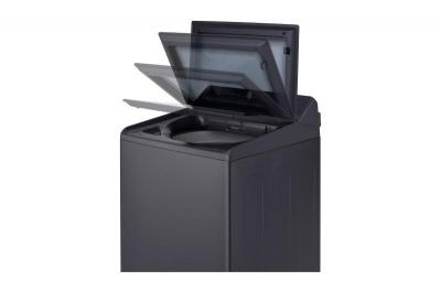 27" LG 6.3 Cu. Ft. Smart Top Load Washer with EasyUnload in Matte Black - WT8600CB