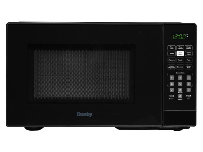 19" Danby 0.9 Cu. Ft. Countertop Microwave in Black - DBMW0921BBB