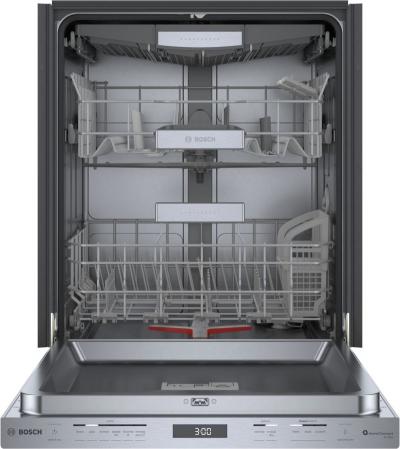 24" Bosch 800 Series Dishwasher Brushed steel anti-fingerprint - SHP78CP5N