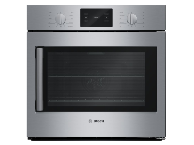 30" Bosch 500 Series Single Wall Oven Right SideOpening Door in Stainless Steel - HBL5455RUC