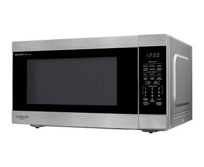 24" Sharp 2.2cu.ft. Carousel XL Countertop Microwave Oven - SMC2264KSC