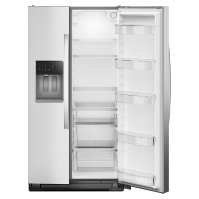 36" Whirlpool Wide Side-by-Side Refrigerator in Fingerprint Resistant Stainless Steel - WRSC5536RZ