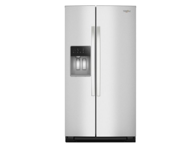 36" Whirlpool Wide Side-by-Side Refrigerator in Fingerprint Resistant Stainless Steel - WRSC6536RZ