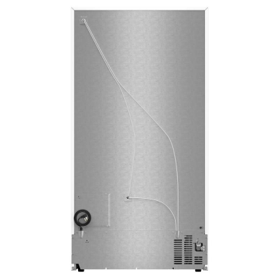 36" Whirlpool Wide Side-by-Side Refrigerator in White - WRSF5536RW