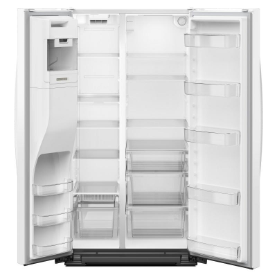 36" Whirlpool Wide Side-by-Side Refrigerator in White - WRSF5536RW