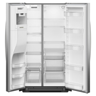 36" Whirlpool Wide Side-by-Side Refrigerator in Fingerprint Resistant Stainless Steel - WRSF5536RZ