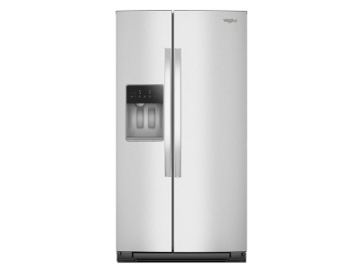 36" Whirlpool Full Depth Side-by-Side Refrigerator in FingerPrint Resistant Stainless Steel - WRSF6536RZ