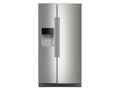 36" Maytag 28.3 Cu. Ft. Wide Full-Depth Side-by-Side Refrigerator with Arctic Blue Interior - MRSF6636RZ