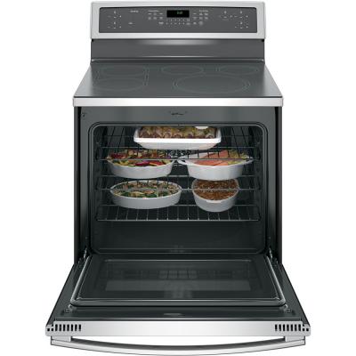 30" GE Profile 6.2 Cu. Ft. Freestanding Induction Range With Convection - PCHB920YMFS